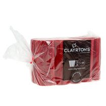 položky Plisované manžety červené 14,5cm 100 kusů