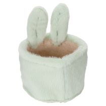 položky Velikonoční dekorace - úložný košík s králíčky na dárky a do obývacího pokoje 18 cm 2 ks
