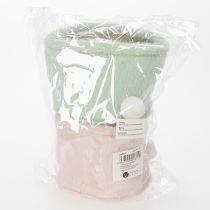 položky Velikonoční dekorace - úložný košík s králíčky na dárky a do obývacího pokoje 18 cm 2 ks