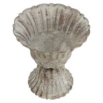 položky Šálek šedý starožitný vzhled Ø12cm H13,5cm
