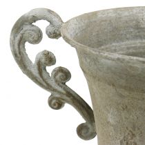 položky Starožitný šálek šedý Ø16,8cm H24,8cm