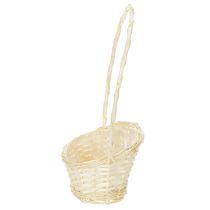 položky Dárkový koš 27cm x 18cm V43cm světlý