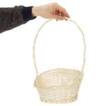 položky Dárkový koš 27cm x 18cm V43cm světlý