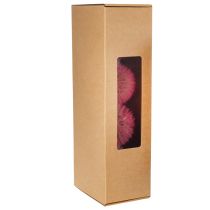 položky Sušené květiny, obří pampeliška, dekorace, elegantní bytový doplněk 12 cm, 4 ks