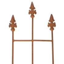 položky Zahradní treláž, dekorativní opora ve tvaru srdce pro popínavé rostliny, 98 cm