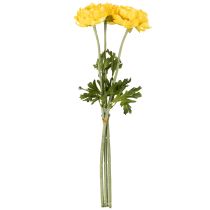 položky Umělý pryskyřník jako samostatná květina pro elegantní a nenáročnou dekoraci, 51 cm, 3 kusy