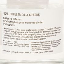 položky Difuzér do pokoje s vůní fíků - Dlouhotrvající aroma pro příjemné bydlení - 120 ml