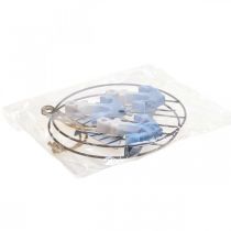 položky Ozdobný kovový kroužek na zavěšení plachetnic / kotvy Ø18cm 2 kusy