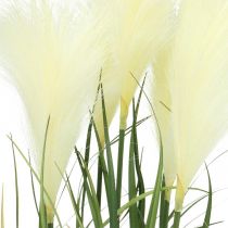 Krém z umělých květináčů z ostřice, zelená 79 cm