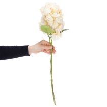 položky Umělý květ hortenzie, vysoká kvalita, pro dekorativní obytné prostory, 62 cm