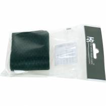 položky Balicí páska na věnce 6cm Římská balicí páska z flísu na slaměné věnce