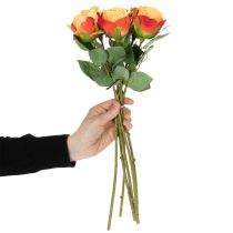 položky Aranžmá z umělých růží, nadčasový prvek v každém interiéru pro vkusnou dekoraci, 44 cm, 6 kusů