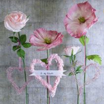 položky Umělý květ růže pro elegantní a okouzlující interiérovou dekoraci, 92 cm