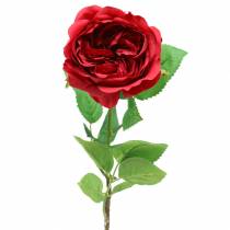 Růže umělá květina červená 72cm