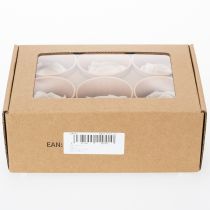 položky Růžové hlávky, konzervované květy pro elegantní květinové aranžmá, 5 cm, 6 kusů