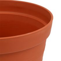 položky Hrnec na růže plastový 19cm terakota 1 ks