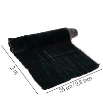položky Dekorativní sametová stuha jako běhoun, role 25 cm x 2 m