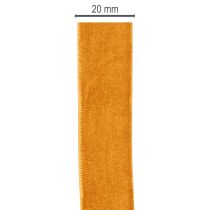 položky Sametová stuha, dekorativní stuha pro tvoření a balení, 20 mm, 10 m