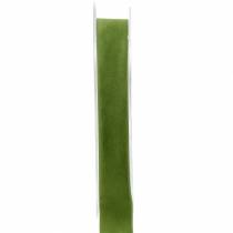 položky Sametová stuha zelená 15mm 7m