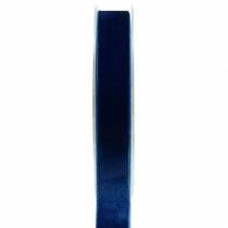 Sametová stuha modrá 20mm 10m