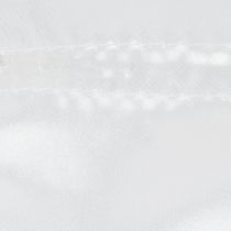 položky Dárkové tašky, saténové sáčky, bílé, 6,5 x 10 cm, 10 kusů