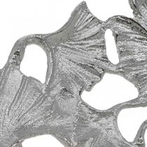 položky Dekorativní miska stříbrná, kovová, Ø43cm, výška11cm