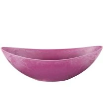 položky Plastová miska, růžová, 39 cm x 13 cm, V 13 cm