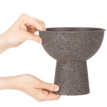 položky Kulatá miska na rostliny se dnem, 18 cm