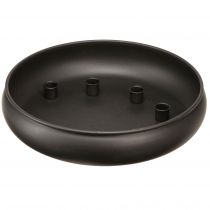položky Mísa s magnetem na svíčku černá Ø33cm V7,5cm