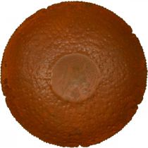 položky Dekorativní kovová miska, dekorativní miska s rustikálním vzhledem, Ø30cm V8,5cm