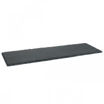 položky Břidlicová deska dlouhá, dekorativní tác přírodní kámen 40×13cm 2ks
