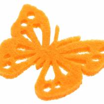 Plstěná dekorace na stůl Motýl Rozmanité 3,5 × 4,5 cm 54 kusů Různé barvy