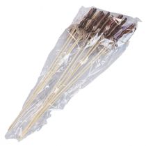 položky Jarní dekorace květinové špunty dřevění motýli 6cm 10ks