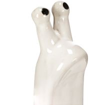 položky Keramická dekorativní figurka šneka pro stylové bydlení a okouzlující stolní dekorace, 16 cm