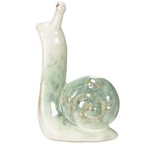 položky Keramická dekorativní figurka šneka pro stylové bydlení a okouzlující stolní dekorace, 16 cm