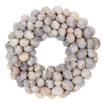 položky Šnečí věnec k zavěšení, dekorativní věnec, námořní styl, Nathai, Ø35cm