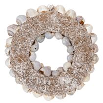 položky Šnečí věnec k zavěšení, dekorativní věnec, námořní styl, Nathai, Ø35cm