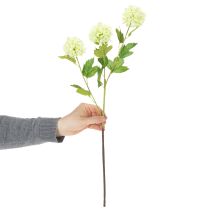 položky Umělý zelený keř sněhové koule, 65 cm, 2 kusy