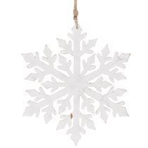 položky Velká dekorativní sněhová vločka, závěsná dekorace, 30 cm