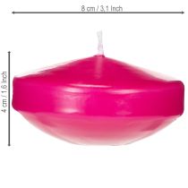položky Plovoucí svíčka na ozdobu slavnostního stolu všeho druhu, 8 cm, 8 kusů
