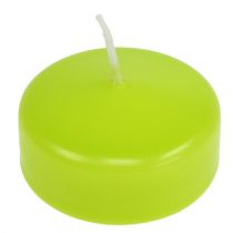 položky Plovoucí svíčky zelené 4,5cm 8 ks
