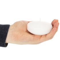 položky Plovoucí svíčka pro romantické večery nebo slavnostní dekoraci, vhodná i pro venkovní použití. 8 cm, 8 v, 8 ks