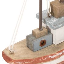 položky Dekorativní dřevěný model lodi na parapet 20 cm