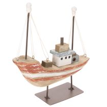 položky Dekorativní dřevěný model lodi na parapet 20 cm