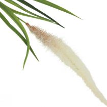 položky Stříbrné vlasy tráva zelená rostlina sladká tráva umělá 104cm