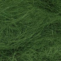 Sisalové mechově zelené přírodní vlákno na ozdobu 300g