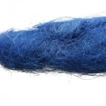 Sisalový vatelín modrý, přírodní vlákna 300g