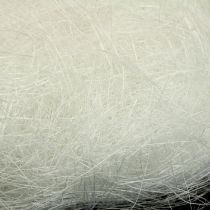 Sisalová tráva bílá, sisalová tráva pro ruční práce, rukodělný materiál přírodní materiál 300g