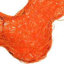 položky Sisalový květ oranžový Ø7,5cm 25ks