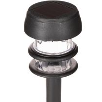 položky Solární zahradní světla s hrotem do země, venkovní lampy na zahradní cesty, 35 cm, 6 kusů